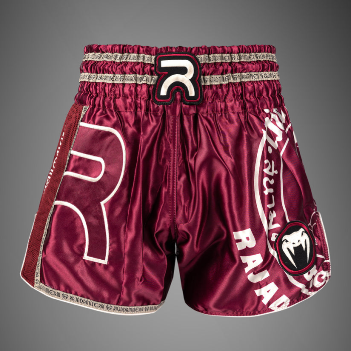 Шорти - Venum x Rajadamnern Muay Thai Shorts - Burgundy​